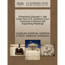 Rosenberg (George) V. Yee Chien Woo U.S. Supreme Court Transcript of Record with Supporting Pleadings