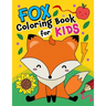 Fox Coloring Book for kids