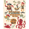 Pirates Colouring Book For Kids: Pirate Coloring Books, More Than 30 High Quality Designs About Pirates, Ships..., (First Colouring Books)