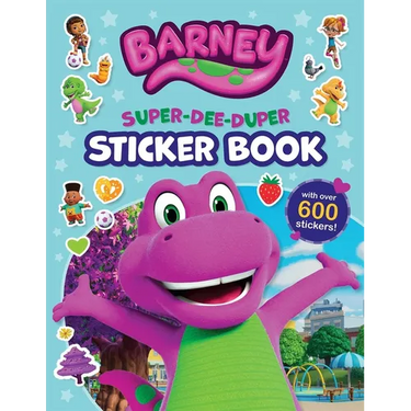 Barney: Super-Dee-Duper Sticker Book