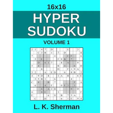 16x16 Hyper Sudoku: Volume 1