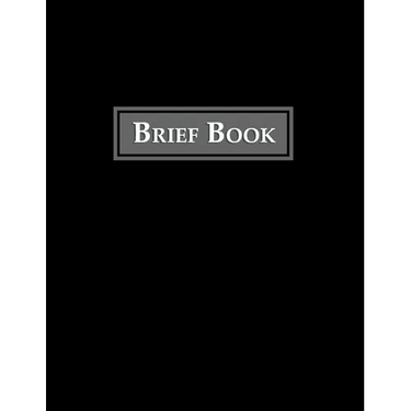 Brief Book: Case Review Brief Template