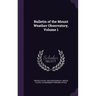 Bulletin of the Mount Weather Observatory, Volume 1