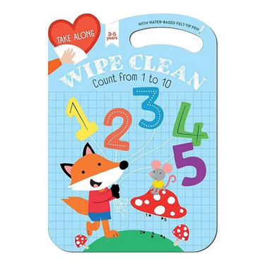 Take Along Wipe Clean: Count from 1 to 10 (Ages 3-5)