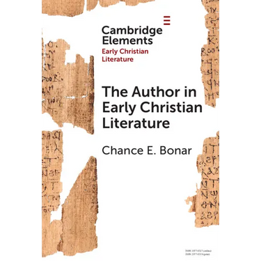 The Author in Early Christian Literature