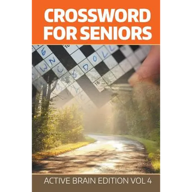 Crossword For Seniors: Active Brain Edition Vol 4