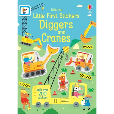 Little First Stickers Diggers and Cranes