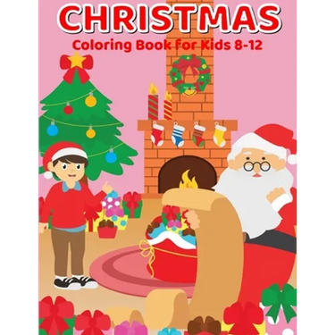 Christmas Coloring Book for Kids 8-12