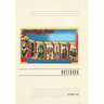 Vintage Lined Notebook Greetings from Florida