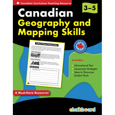 Canadian Geography and Mapping Skills Grades 3-5