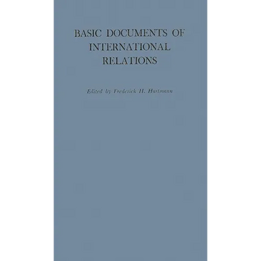 Basic Documents of International Relations