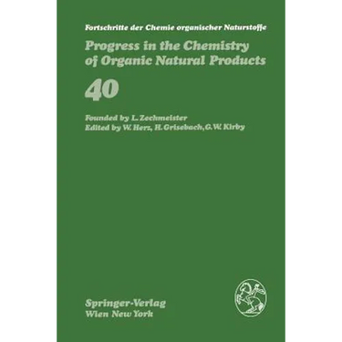 Fortschritte Der Chemie Organischer Naturstoffe / Progress in the Chemistry of Organic Natural Products