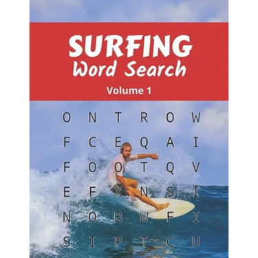 Surfing Word Search (Volume 1): Large Print Puzzle Book with Solutions for Adult and Teenage Surfers