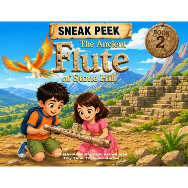 The Ancient Flute of Stone Hill (Tiny Time Traveler Series - Book 2)