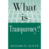 What is Transparency?