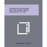 Financial Relations Of The Papacy With England, To 1327
