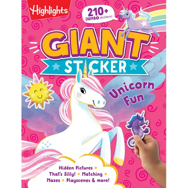 Giant Sticker Unicorn Fun