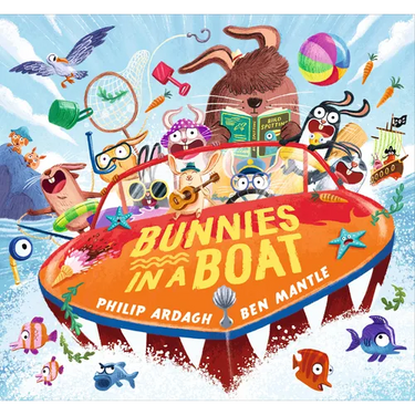 Bunnies in a Boat: (A Rhyming Adventure of Mischief, Friendship, and High-Seas Fun for Toddlers, Preschoolers, and Kindergarteners)