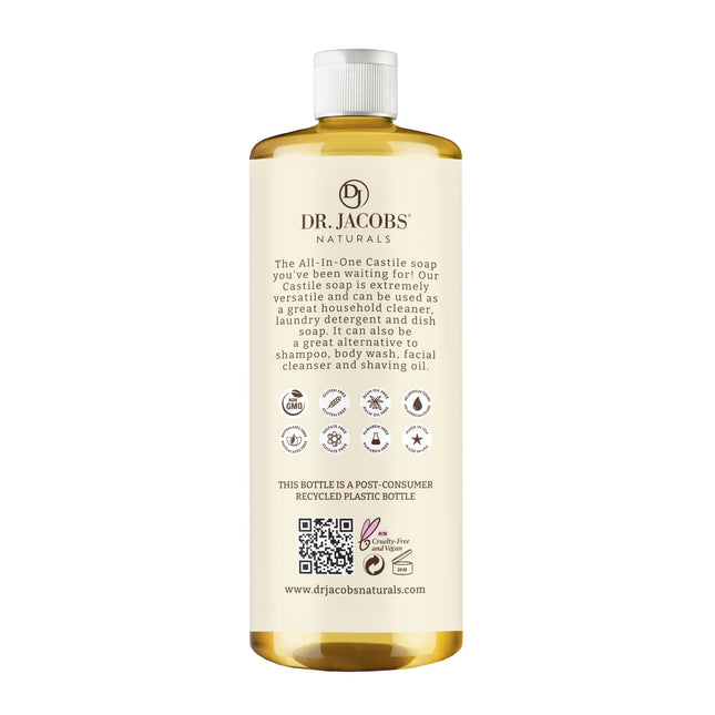 Almond All in 1 Castile Soap by Dr. Jacobs Naturals