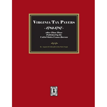 Virginia Tax Payers, 1782-1787