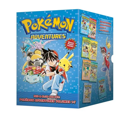 Pokémon Adventures Red & Blue Box Set (Set Includes Vols. 1-7)