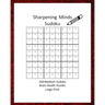 Sharpening Minds Sudoku 200 MEDIUM Sudoku Brain Health Puzzles Large Print: 8x10 Easy on the Eyes 200 Sudoku Puzzles to aid in Focus, Mental Clarity a
