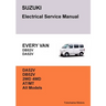 SUZUKI EVERY VAN Electrical Service Manual DB52V DA52V