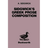 Sidgwick's Greek Prose Composition