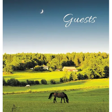 GUEST BOOK for Guest House, Airbnb, Bed & Breakfast, Vacation Home, Retreat Centre: HARDCOVER Visitors Book, Guest Comments Book, Vacation Home Guest