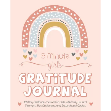 5 Minute Girls Gratitude Journal: 100 Day Gratitude Journal for Girls with Daily Journal Prompts, Fun Challenges, and Inspirational Quotes (Unicorn De