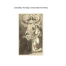 Saturday the Day Consecrated to Mary: or Meditations on the Greatness, the Virtues, the Glories of the Most Holy Virgin