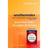 anotherindex: index for Merriam-Webster's Collegiate Dictionary Eleventh Edition