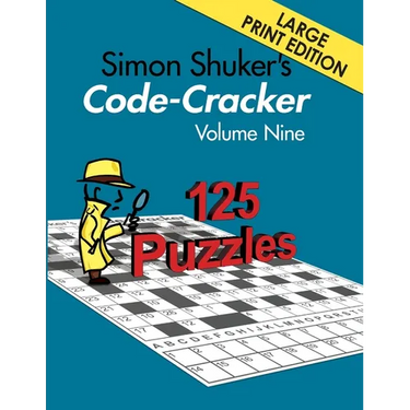 Simon Shuker's Code-Cracker, Volume Nine (Large Print Edition)