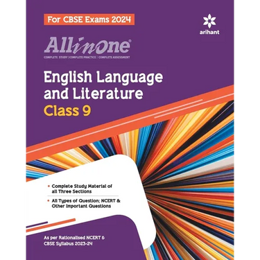 All In One Class 9th English Language and Literature for CBSE Exam 2024