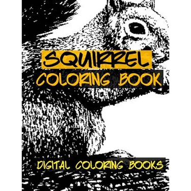 Squirrel Coloring Book