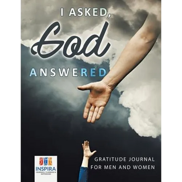 I Asked, God Answered Gratitude Journal for Men and Women