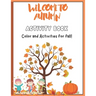 KsBooks Giant autumn Activity Book: Halloween & Thanksgiving Activity Book for All