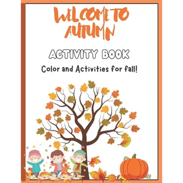 KsBooks Giant autumn Activity Book: Halloween & Thanksgiving Activity Book for All