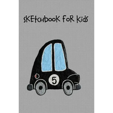Sketchbook for Kids: Black Car