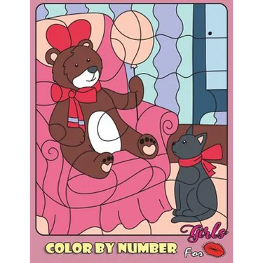 Color by Numbers for Girls
