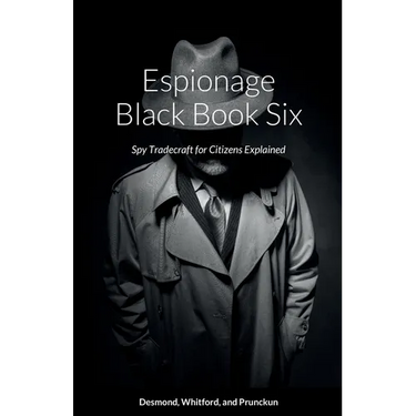 Espionage Black Book Six: Spy Tradecraft for Citizens Explained