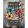 Vase of Dreams: A Therapeutic Coloring Book with Flowers