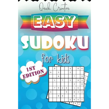 Easy Sudoku For Kids 1st Edition: Sudoku Puzzle Book Including 330 EASY Sudoku Puzzles with Solutions, Great Gift for Beginners or Kids