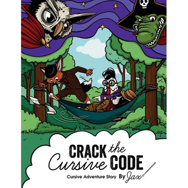 Crack the Cursive Code: Cursive Writing Adventure Story