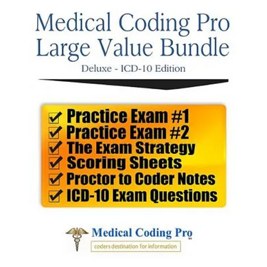 Medical Coding Pro Large Value Bundle Deluxe ICD-10 Edition