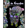 Cat in Garden Coloring Book For Adults: Cats with their hats and Floral in the Garden Theme