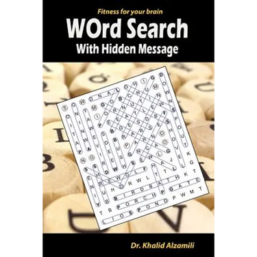 Word Search With Hidden Message: Train your brain anywhere, anytime! - 120 Puzzles for Adults