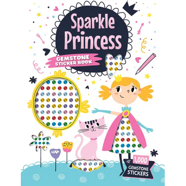 Sparkle Princess Gemstone Sticker Book