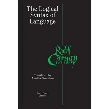 The Logical Syntax of Language