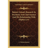 Bulwer Lytton's Research In Psychism And Clairvoyance And His Relationship With Eliphas Levi